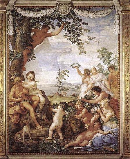 Pietro da Cortona The Golden Age by Pietro da Cortona. china oil painting image